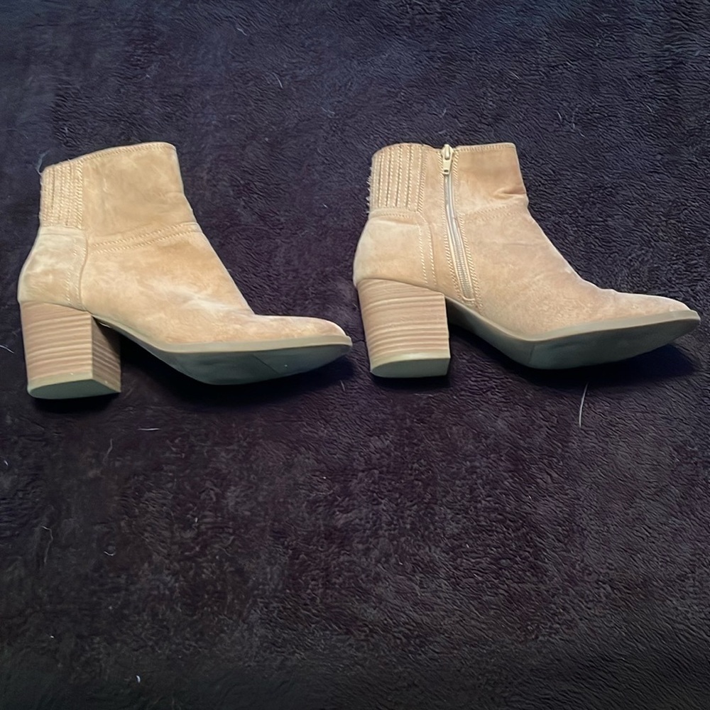 Lauren Conrad Tan Ankle Boots